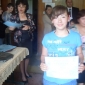 Наградени участници в състезанието по математика